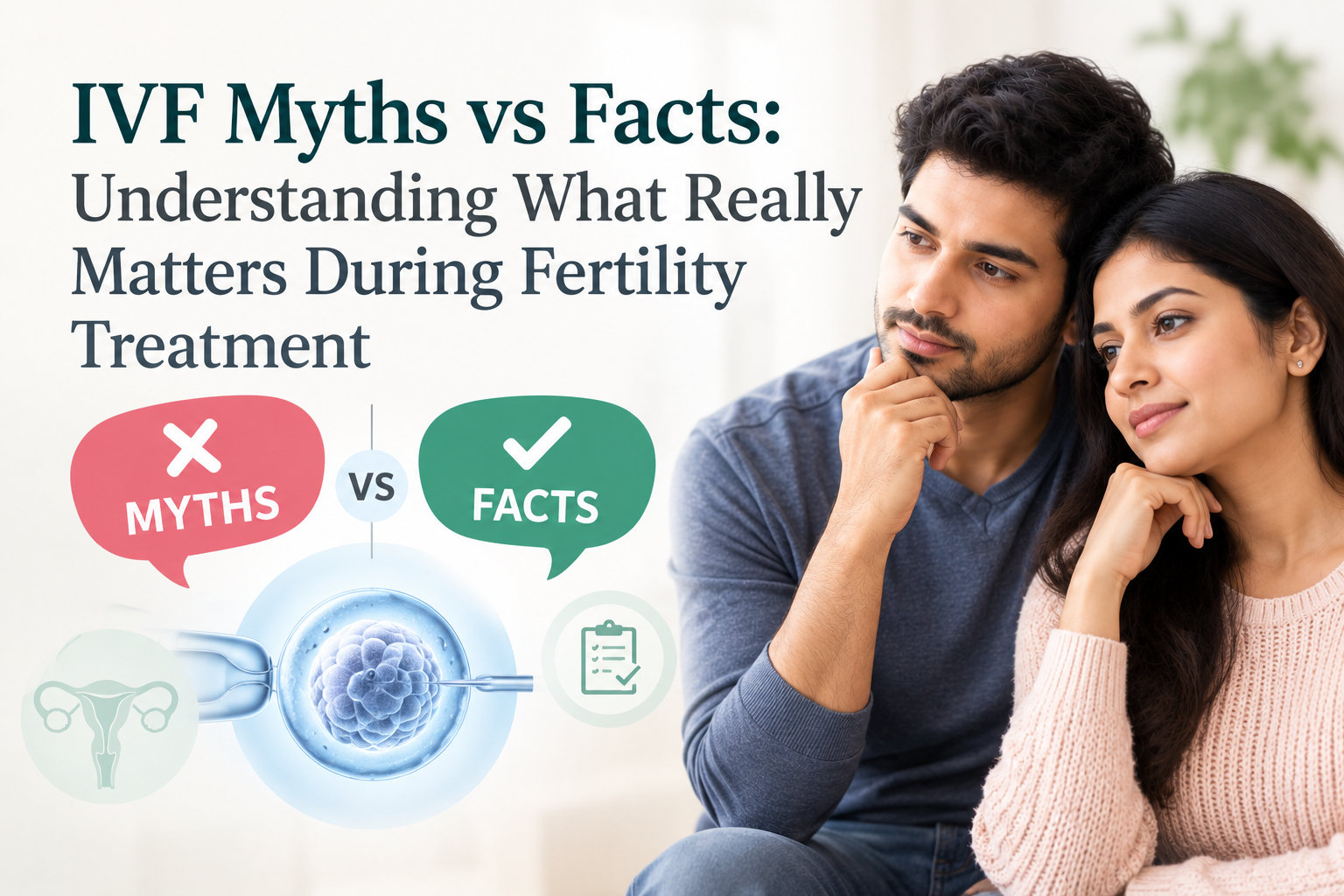 IVF Myths vs Facts: Understanding What Really Matters During Fertility Treatment