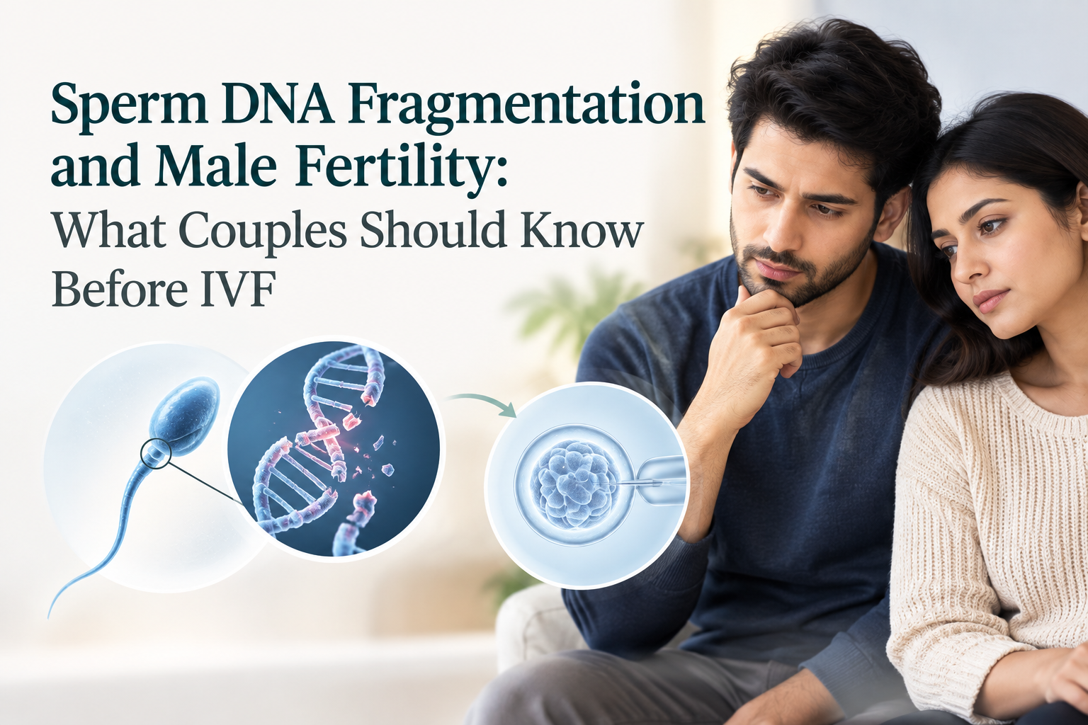 Sperm DNA Fragmentation and Male Fertility: What Couples Should Know Before IVF
